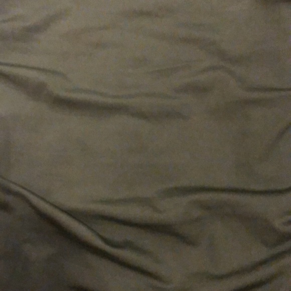 Khaki ruched mini dress💚 - Picture 8 of 9